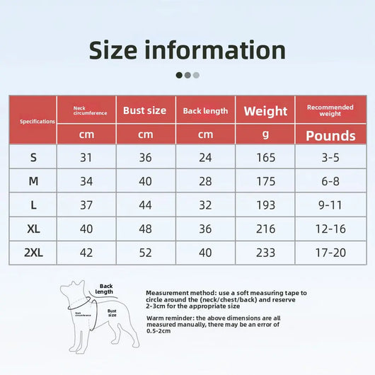 Waterproof Dog Coat Teamdrop