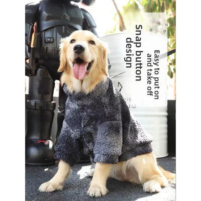 Plush Winter Dog Coat Teamdrop