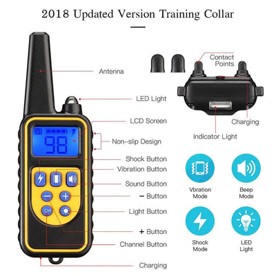 Rechargeable Dog Training Collar Teamdrop