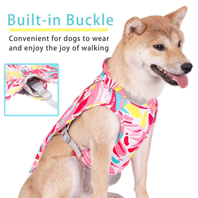Autumn And Winter Jacket Printed Waterproof Reflective Thickened Pet Clothes eprolo