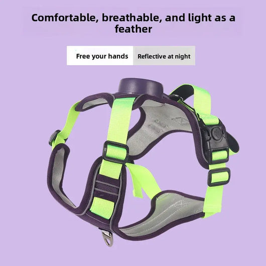 Dog Harness & Retractable Lead Set Teamdrop