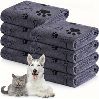 Quick-Dry Absorbent Dog Bath Towel EPROLO