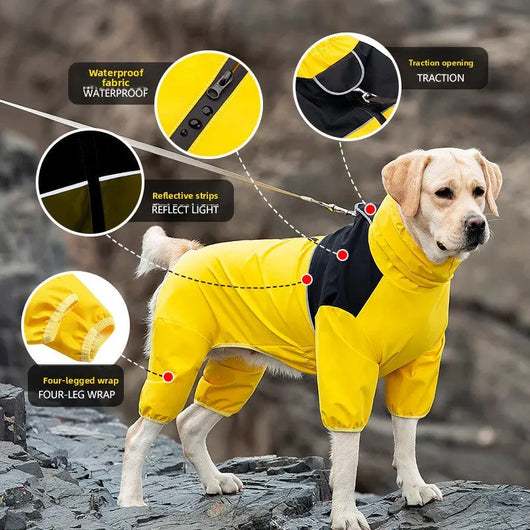 Waterproof Dog Raincoat Teamdrop