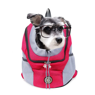 Mesh Double-Shoulder Dog Carrier Backpack EPROLO