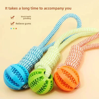 Treat-Dispensing Tug Ball Teamdrop