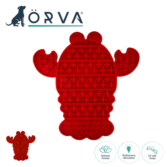Ancol Orva Lobster Lick Mat 23cm Ancol