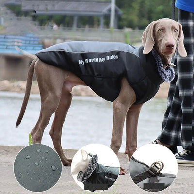 Warm Reflective Padded Dog Winter Jacket EPROLO