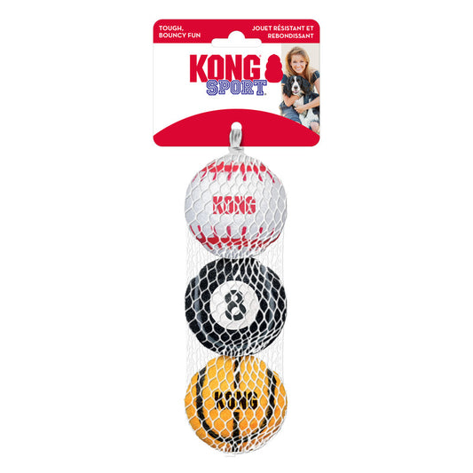 KONG Sport Ball Medium 3pk - UK9 Petcare