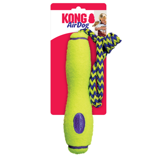 KONG Air Fetch Stick w/Rope Large (28cm) - UK9 Petcare