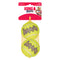 KONG Air Squeaker Tennis Ball Large 2pk (8cm)