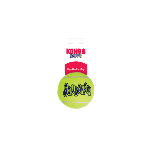 KONG Air Squeaker Tennis Ball Medium Bulk (6.5cm) - UK9 Petcare