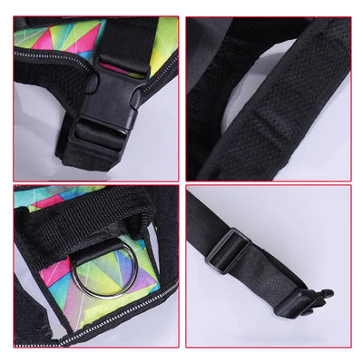 Reflective Dog Chest Harness & Lead Set EPROLO