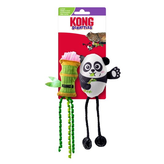 KONG Scrattles Panda 2-pk - UK9 Petcare