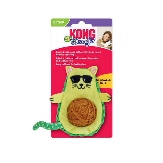 KONG Wrangler AvoCATo - UK9 Petcare