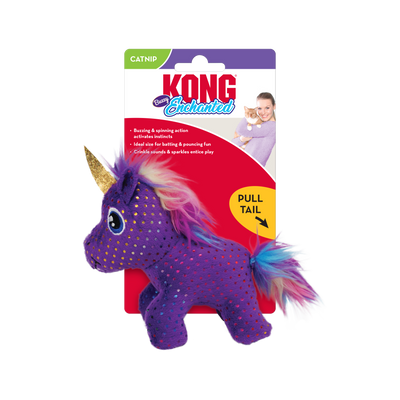 KONG Cat Enchanted Buzzy Unicorn - UK9 Petcare