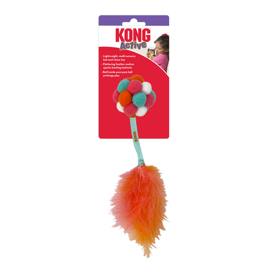 KONG Cat Active Bubble Ball Assorted Jan - UK9 Petcare