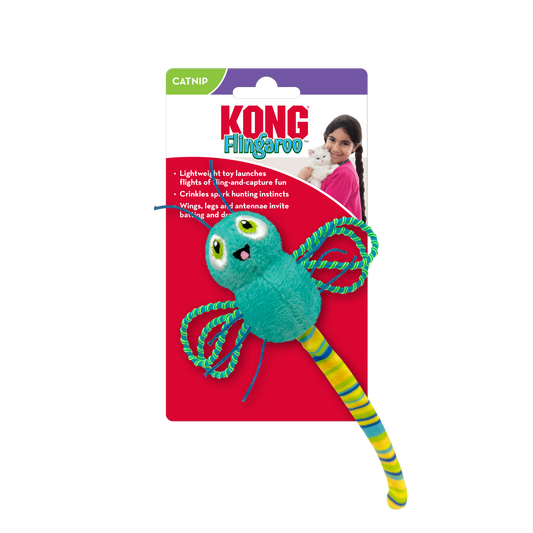 KONG Flingaroo Dragonfly Assorted EU - UK9 Petcare