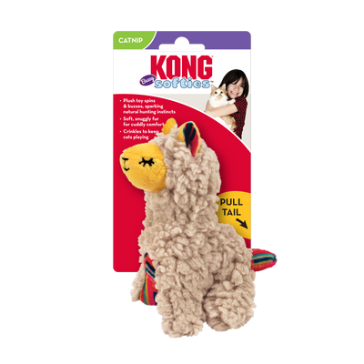 KONG Cat Softies Buzzy Llama - UK9 Petcare