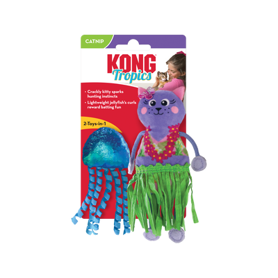 KONG Tropics Hula 2-pk Oct - UK9 Petcare