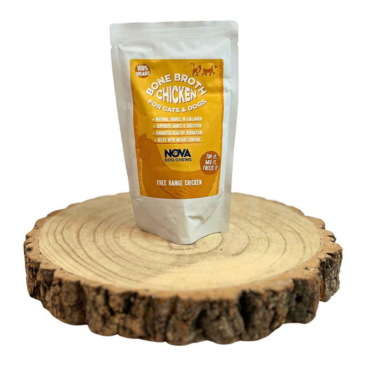 Nova Dog Chews Chicken Bone Broth 230ml