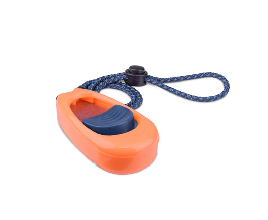 Coachi Multi-Clicker, Coral with Navy Button