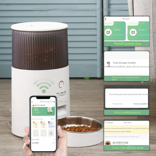 Wifi Smart Pet Feeder with Phone App EPROLO