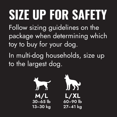 KONG Donut Extreme Lg/XL — size up for safety