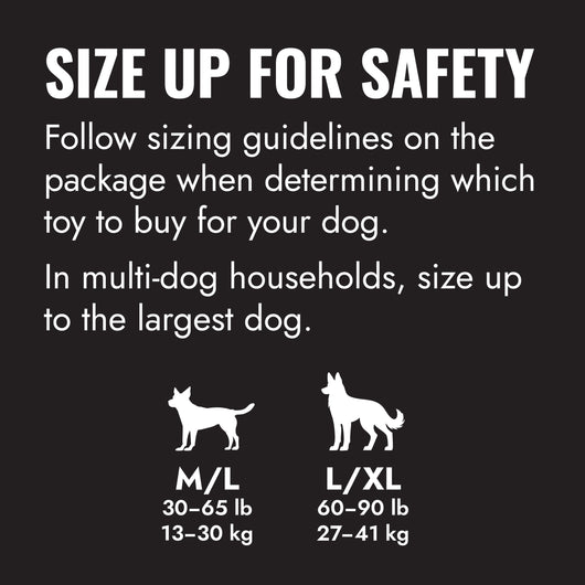 KONG Donut Extreme Lg/XL — size up for safety