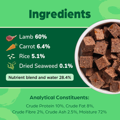 Naturediet Feel Good Lamb, 12 x 390g