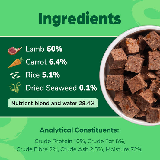 Naturediet Feel Good Lamb, 12 x 390g