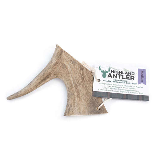 Nova Highland Fallow Deer Antler Dog Chew Medium