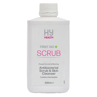 Hy Health First Aid Antibacterial Scrub & Skin Cleanser, 500ml