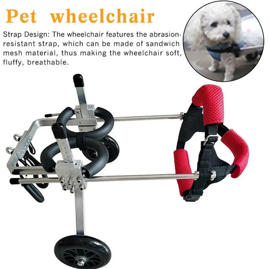 2-Wheel Rear Support Dog Wheelchair EPROLO