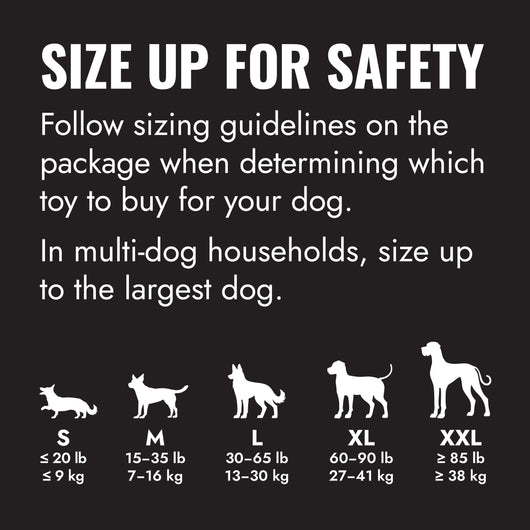 KONG Extreme Large (10cm) Black — size up for safety