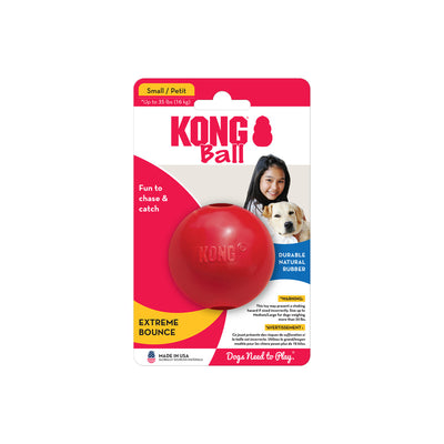 KONG Ball Small (6cm) Red - UK9 Petcare