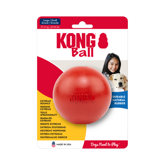 KONG Ball w/Hole Lg EU - UK9 Petcare