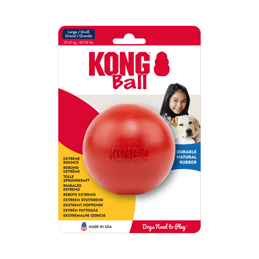 KONG Ball w/Hole Lg EU - UK9 Petcare
