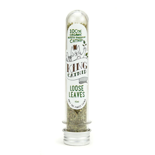King Catnip Loose Leaf Catnip, 45ml Tube
