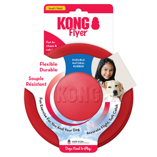 KONG Flyer Small (17.5cm) Red - UK9 Petcare