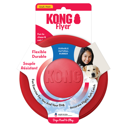 KONG Flyer Small (17.5cm) Red - UK9 Petcare