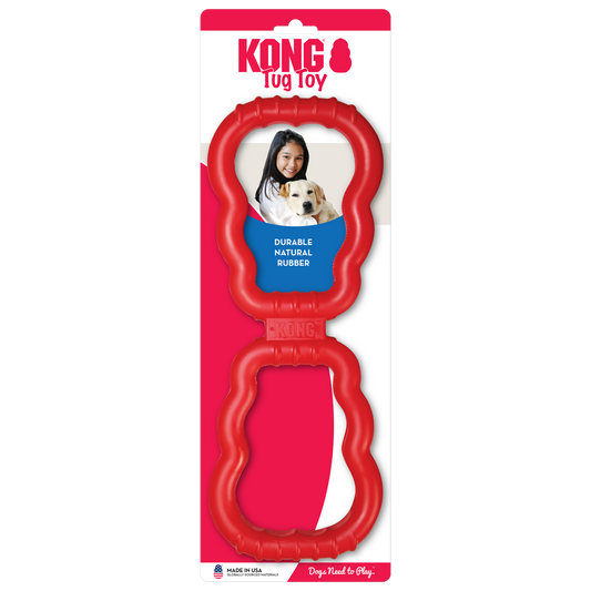 KONG Tug (32cm) Red/Black - UK9 Petcare