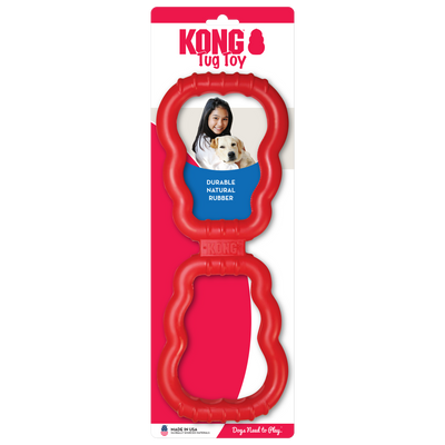 KONG Tug (32cm) Red/Black - UK9 Petcare