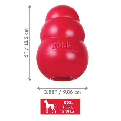 KONG Classic XX-Large (14.5cm) Red — dimensions