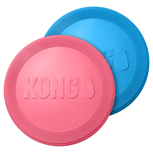 KONG Puppy Flyer Small (17.5cm) Blue/Pink — product