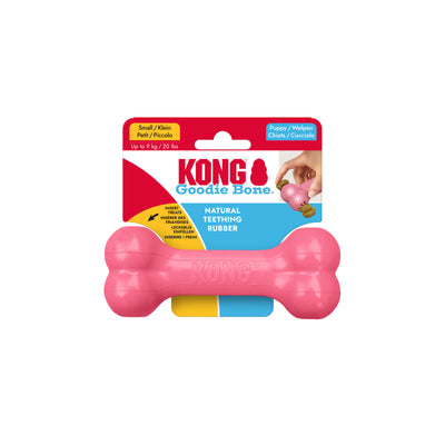 KONG Puppy Goodie Bone Small (13cm) Blue/Pink — packaging