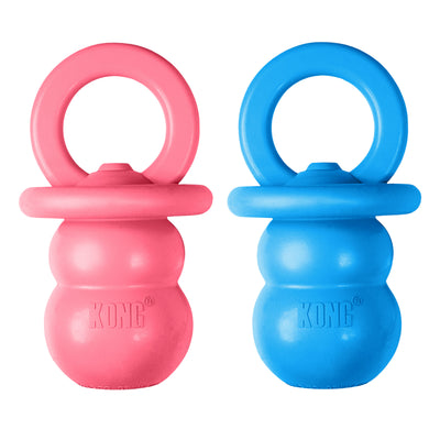 KONG Puppy Binkie Small (11.5cm) Blue/Pink — product