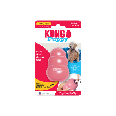 KONG Puppy Small (7cm) Blue/Pink - UK9 Petcare