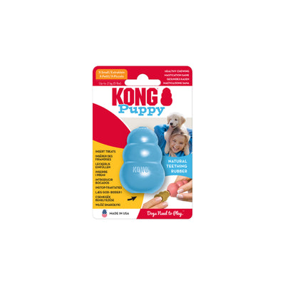 KONG Puppy X-Small (5.5cm) Blue/Pink — packaging