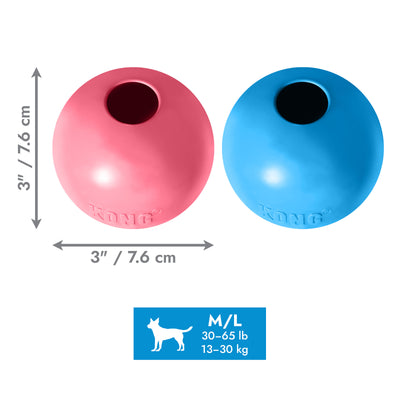 KONG Puppy Ball Medium/Large — dimensions