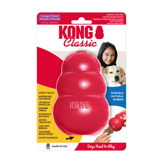 KONG Classic X-Large (12.5cm) Red — packaging